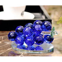 Crystal Grape Glass Crafts for Home or Car Decoration